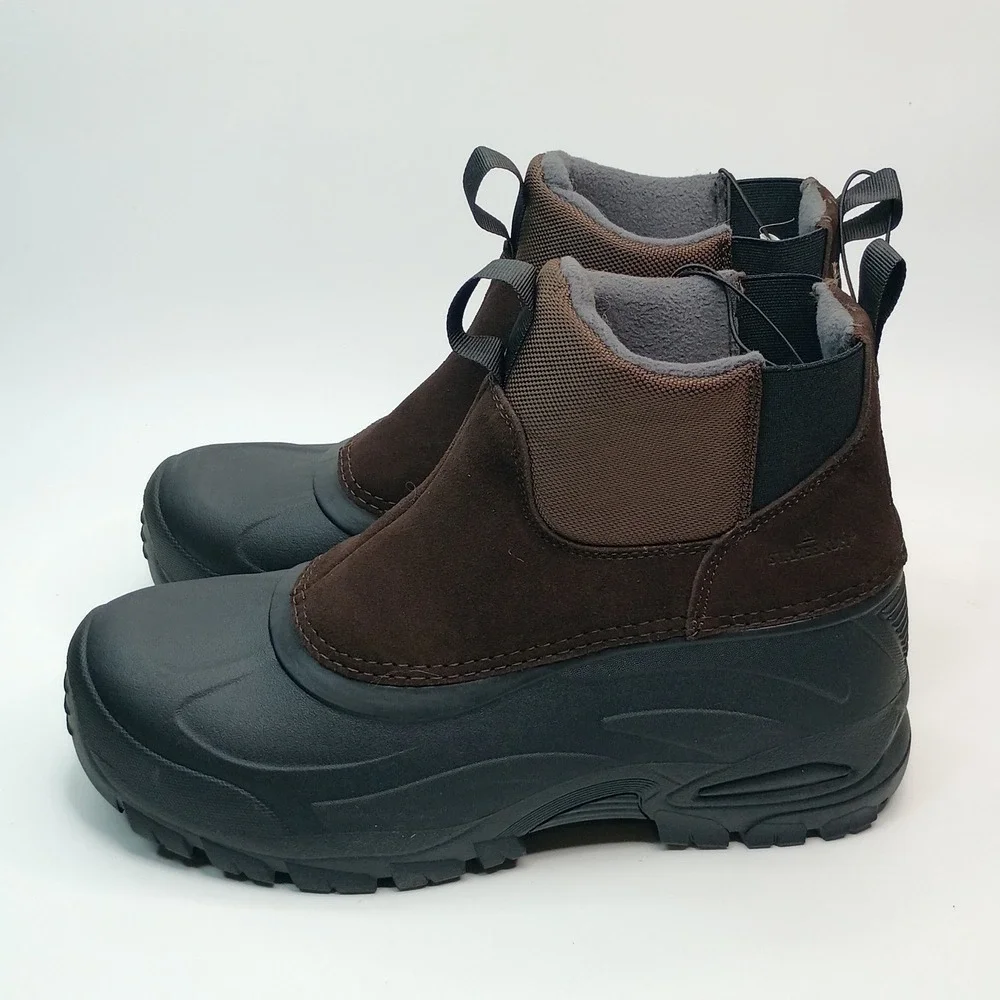 Staheekum Yukon Winter Boot Men Size 10 Brown Thinsulate Insulated Waterproof